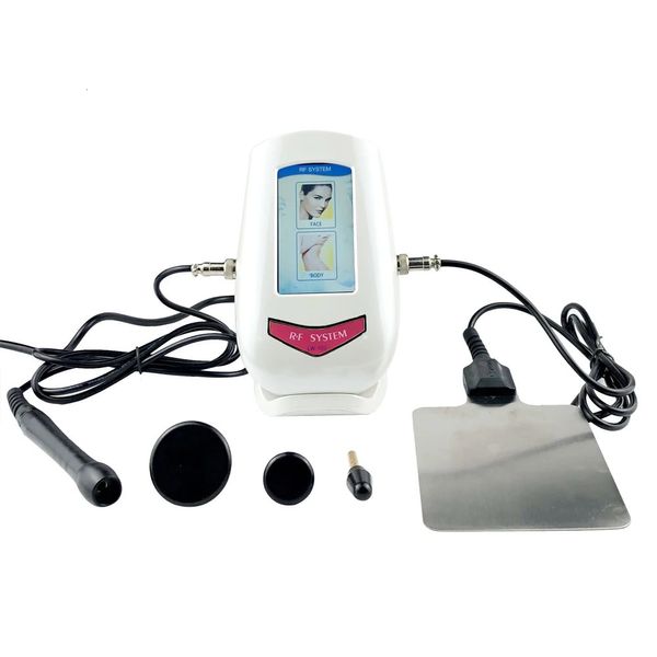 Appareils de soins du visage Mono Polar RF Capacitif Radio Fréquence Machine Lifting de la peau Serrer Anti-rides Rajeunissement Yeux Visage Corps Masseur 231030