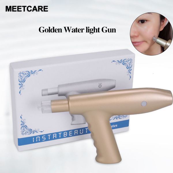 Dispositivos de cuidado facial Nano Microneedle Meso Pistola de inyección de agua Belleza inteligente Piel Mesoterapia Microcristal Hidratante Hidratante Aguja Máquina 230828