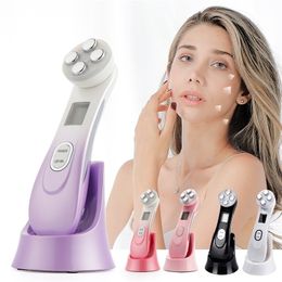 Face Care Devices NOBOX-5in1 RF EMS Elektroporatie LED PON LICHT THERAPY APBEEDS APPARATIE ANTIERENDE LIFTING TRAANNENTENT OOG SKIN 220922