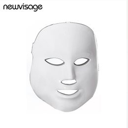 Apparaten voor gezichtsverzorging PDT Pon-masker 7 kleuren Pon elektrisch LED-masker Anti-aging rimpel Acne verwijderen Gezichtshuidverjonging Spa Salon 230828