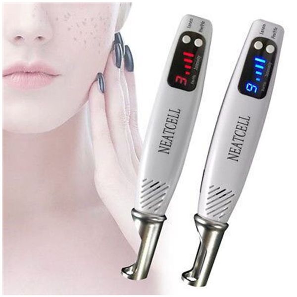 Appareils de soins du visage Stylo laser picoseconde Thérapie par la lumière bleueTattoo Scar Mole skin tag removal DarkSpot Remover Machine Portable Tatto