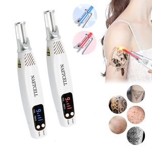 Dispositifs de soins du visage Stylo laser picoseconde Élimination des taches foncées Traitement du stylo tatouage cicatrice taupe tache de rousseur acné élimination des pigments de la peau instrument de beauté 230211