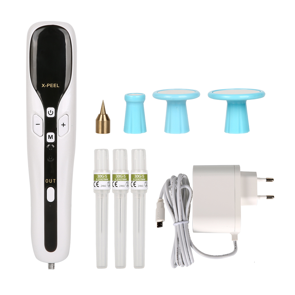 Face Care Devices Rechargeable jet plasmapen fibroblas agujas for facial care Skin Tightening device 230612