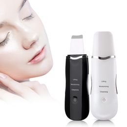 Appareils de soins du visage Nettoyage du visage ultrasonique rechargeable Épurateur de peau Nettoyant Vibration Élimination des points noirs Machine à ultrasons Peeling des pores 230829