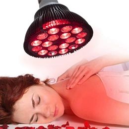 Dispositifs de soins du visage Lampe de thérapie à la lumière rouge pour 54W 660nm 850nm Dispositif infrarouge Soulagement des douleurs articulaires musculaires Outils de santé de la peau 221114