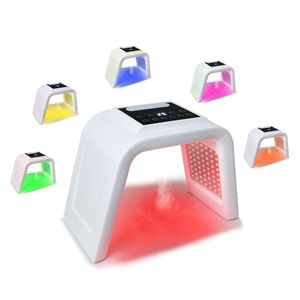 Dispositifs de soins du visage Sept couleurs Masque LED PDT Spectromètre d'humidité Machine Hydratante Spray Spa Acné Beauté Pothérapie Machine 230905