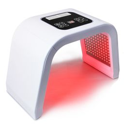 Dispositifs de soins du visage Spectromètre à sept couleurs P odynamique LED Instrument de rajeunissement de la peau pliable Beauté Acné P thérapie SPA 230825