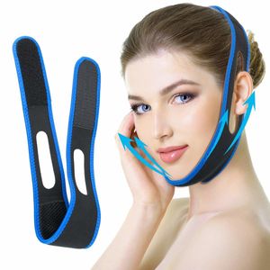 Dispositivos para el cuidado de la cara Correa delgada Parche para la barbilla Reductor doble Cinturón de elevación Vendaje Máscara antiarrugas Línea V 230608