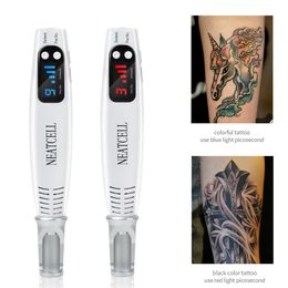 Gezichtsverzorging Apparaten Tattoo Verwijdering Laser Pen Verwijderen Huid Tag Litteken Sproet Mol Wenkbrauw Laser Machine Draagbare Mini Picosecond 221104