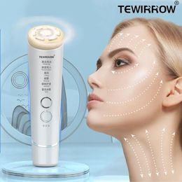 Face Care Devices Tewirrow Skin Tifting Firming Machine Radio Frequentie Skincare Tools Wrinkle en Acne Removal EMS Anti Aging Beauty Instrument 231124