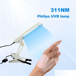 Apparaten voor gezichtsverzorging Uvb-potherapie N 311Nm Uv-lamp Lichttherapie Psoriasis voor vitiligo 230729 Drop Delivery Dh6Ni