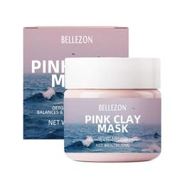 Gezichtsverzorging Roze Klei Diepe Cleaning Shrink Poriën Modder Maskers Delicate Skin Facial Mask Gezicht Huidverzorging