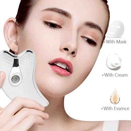 Elektrische gezichtsschraper Face Lift Guasha Massager Schoonheidsartikelen Elektrisch Gua Sha-bord Verwarmde vibrerende gezichtsmassager