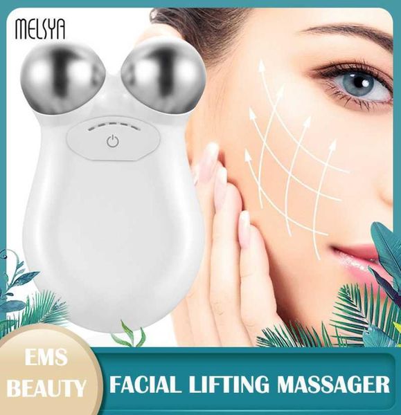 Machine de levage de visage resserrement de la peau ensemble tonifiant masseur à microcourant beauté anti-âge supprimer dispositif de Massage des rides 2108068108845