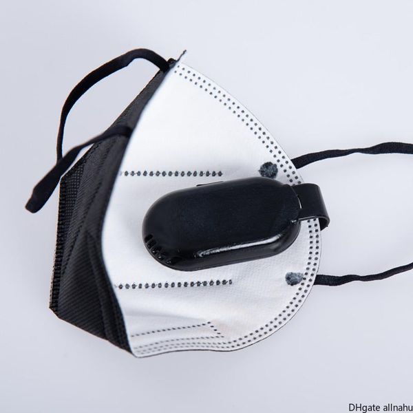 Masque facial Ventilateur Air frais Refroidissement Été Petit USB mini rechargeable portable réutilisable muet avec clip CPA5107