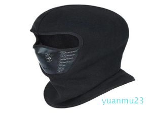 Gezichtsmasker Buiten Winter Warm Fiets Klimmen Skiën Winddicht Koolstoffilter Thermische Fleece Bivakmuts Hoofdbeschermer