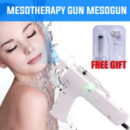 Gezicht Massager 25D Vanadium Microcrystal Geen Naald Injectie Pistool Mesotherapie Verjonging Rimpel Verwijderen Schoonheid instrument Apparaat 230621