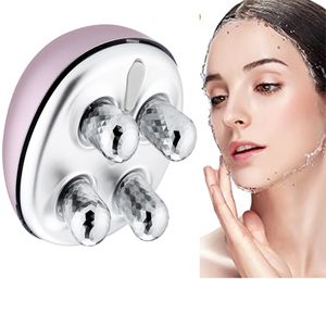 Gezicht Massager 3D Roller Lifting Massage Microcurrenten Roterende Rimpel Verwijderen Draai Anti Skin SPA Beauty 230612