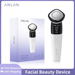 Masseur de visage ANLAN EMS Beauty Device Lite Eye Microcurrent Lifting Rides LED P sur Instrument 230720