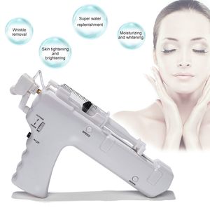 Masajeador facial AOKO Pistola de inyección de cristal Dispositivo de belleza Rejuvenecimiento de la piel Sin aguja Cuidado Mesogun Eliminación de arrugas 230720