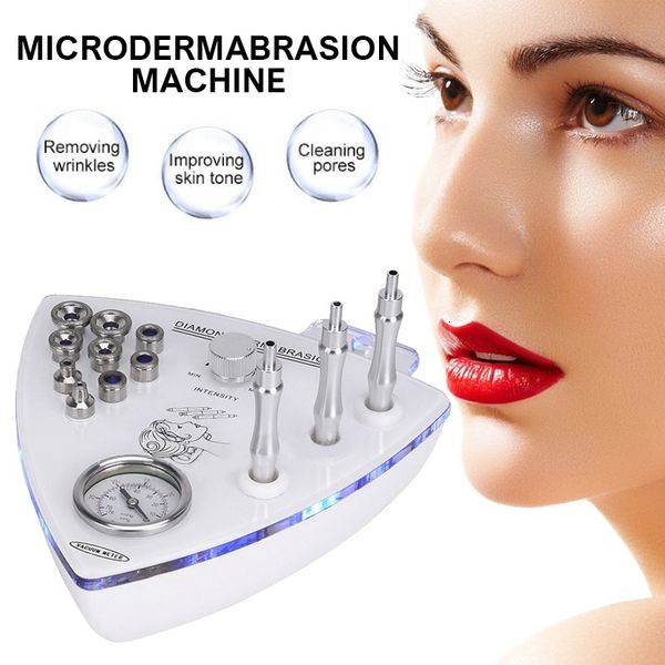 Visage Massager Diamant Microdermabrasion Machine Peeling Beauté Instrument Anti Rides Points Noirs Remover Exfoliato Outils De Soins De La Peau 230720