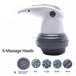 Gezicht Massager Elektrische Body Afslanken Massager Machine Magnetische Gewichtsverlies Therapie Body Massage Tool Vibrerende Relax Muscle Roller 230714