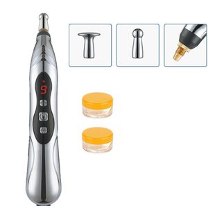 Visage Masseur Électrique Laser Acupuncture Stylo Méridien Pulse Thérapie Rechargeable Corps Dispositif Cou Jambe 230113