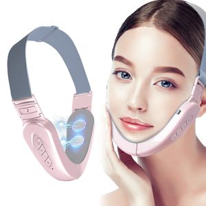 Face Massager EMS Face Lift Machine Dubbele kinverwijderaar Elektrisch hefapparaat voor gezicht Slankere huid Trappring V -vormige wanglift 230320