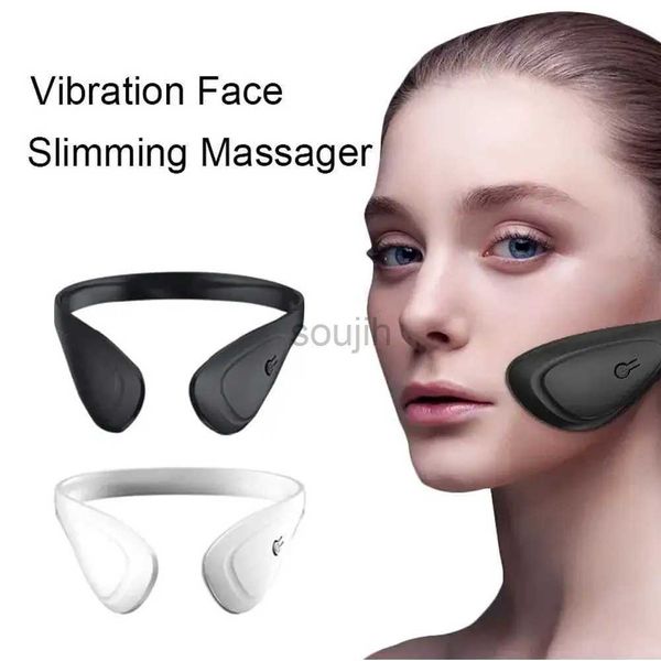 Face Massager EMS Microcurrente Máquina de cuidado del cuidado de la piel Slimmming Dispositivo de elevación V-Líne V-Line Facial Lifting Wibratory Massorger Barbin Chin 240409