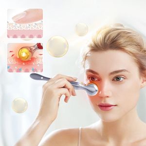 Visage Masseur Oeil Thermique Vibrant Beauté Dispositif Anti-âge Ascenseur Resserrement De La Peau Anti-Rides Lumière Rouge Réparation Rajeunissement 230621