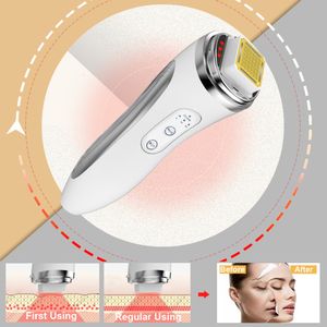 Masajeador facial Fraccional RF Radio Frecuencia LED Pon Dispositivo de cuidado de la piel Máquina de eliminación de arrugas Dot Matrix Lifting 230612