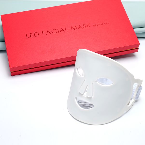 Masseur de visage Hello Bio LED Mask 7 Color Light Machine professionnelle Agedefying LED Pon Home Glow Tweard 230811