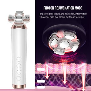 Massager de cara Home Beauty Instrument EMS Micro Current Color Light Export and Skin Rejuvenation RF 230816