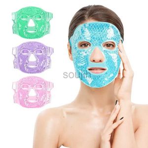 Face Massager Ice Pack Ice Bag Gel Bead Face Mask Care Ice Face Mask Hot and Cold Mask Coaling Massage Beauty Skin Care Tool 240409