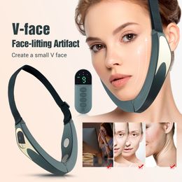 Gezicht Massager Intelligente Schoonheid Gezicht Dunner Instrument Huishoudelijke V-face Face-lifting Artefact Massager Lifting Verstevigende Huid 230718