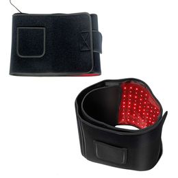 Masseur de visage grande ceinture conception écran tactile minuterie et contrôleur intégrés thérapie par la lumière infrarouge ceinture de thérapie par la lumière rouge 230919