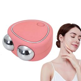 Massageador Facial Microcorrente Instrumento de Beleza USB Mini Máquina de Apertar a Pele Elevador Ferramenta Removedora de Rugas 230612