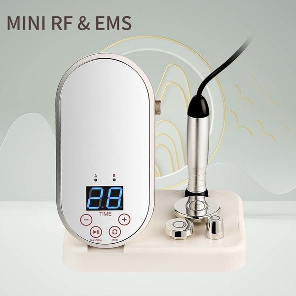 Masajeador facial MINI Instrumento de belleza de radiofrecuencia EMS Micro Corriente Rejuvenecimiento de la piel RF Herramienta de cuidado de estiramiento de elevación 230720