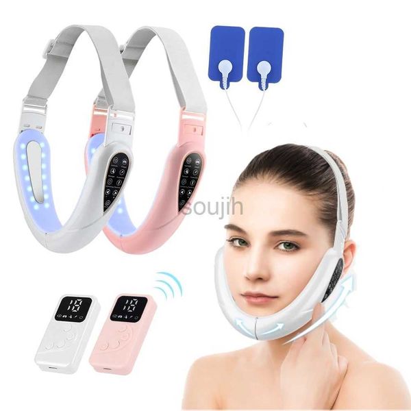 Masseur de visage Nouveau dispositif de levage pour le visage microcourrent de microcourant LED Photon Face Slimming Vibration Masseur avec un dispositif de beauté à pouls Tens 240409