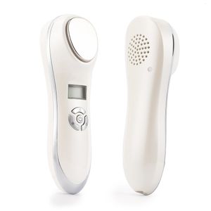 Masseur de visage Portable Cold Hammer Appareil de beauté Cryothérapie à ultrasons Lifting de la peau Resserrement Masseur de vibrations Rétrécir les pores Anti-âge 230411