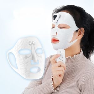 Visage Masseur Minceur Lifting Massage Masque Anti Rides Supprimer L'œdème Électronique EMS Vibration 230613