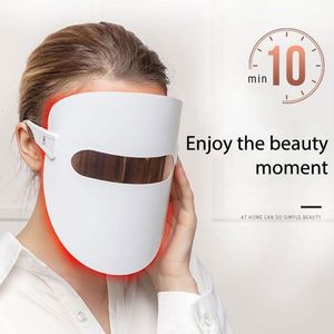 Masajeador facial TPK Pon Instrumento de rejuvenecimiento de la piel Máscara LED Color Luz Belleza Fábrica al por mayor 230831