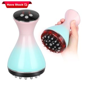 Visage Masseur Sans Fil Impulsion Micro Courant Grattage Massage Électrique Méridiens Brosse Compresser Vibration Instrument Beauté Outil 230728