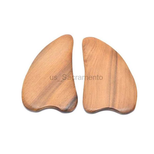 Masajeador facial Almohadilla de masaje de drenaje linfático de madera manual anti masa grasa herramienta Gua Sha alivio del dolor muscular equipo de tratamiento de tejidos blandos 24321