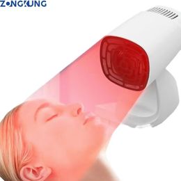 Masseur de visage ZONGKUNG lampe de cuisson infrarouge maison Salon de beauté Mini chauffage de bureau physiothérapie à lumière rouge librement réglable 230831