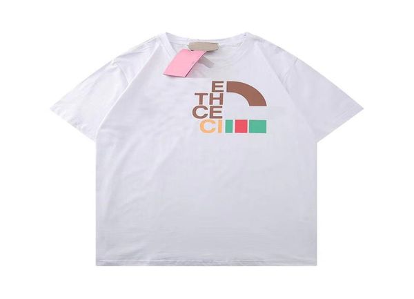 Cara norte Camiseta casual Nuevos hombres usan camiseta de manga corta 1 algodón de alta calidad Camisetas de moda enteras para tops Carta conjunta5482688