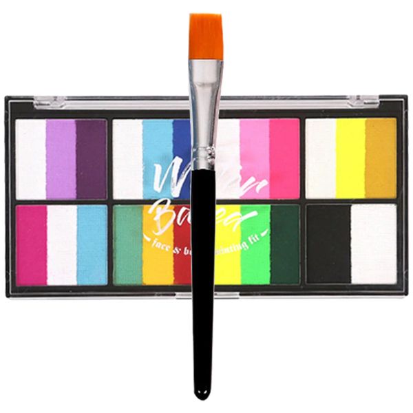 Face Pigment Festival Makeup Painting Kit Multi-Use Cosmetics Color Oil Ordroal Ordorment Body Adults Top Coat