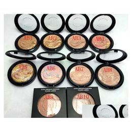 Face Powder 10 PCS Makeup New Mineralize English Name and Number 9G Drop entrega salud belleza DHO52