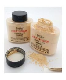 Gezicht poeder ben nye banaan losse poeders waterdichte voedzame bronzen kleur 42 g drop levering gezondheid schoonheid make -up dhh2p2124345