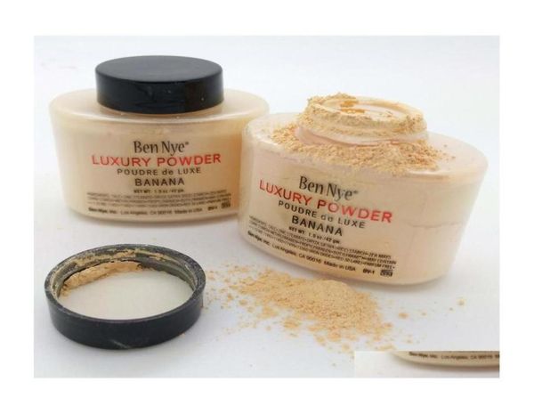 Polvo de cara Ben Nye Polvo suelto Polvo impermeable Color nutritivo de bronce 42G Drop entrega Salud Belleza Belleza DHH2P3256022